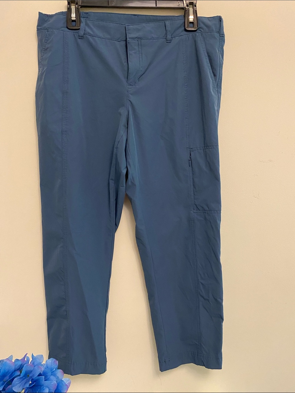 Kirkland Signature teal Blue Cargo Pants